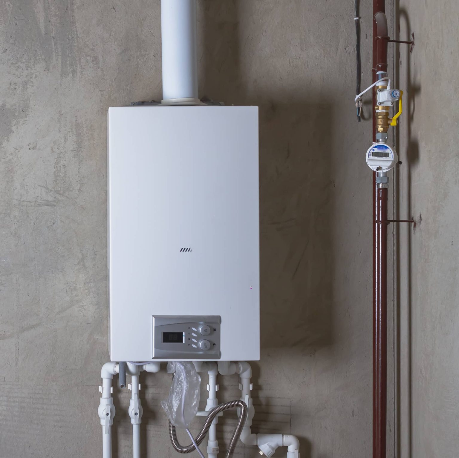 Installation chauffage et plomberie — chaudière et radiateurs posés par Renoday en Brabant wallon