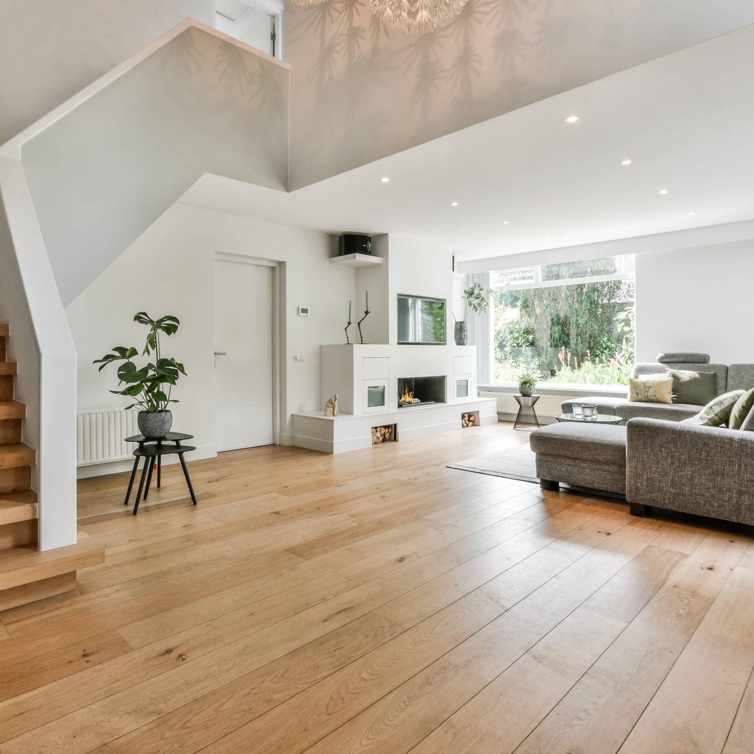 Travaux de parachèvement intérieur — peinture et revêtement de sol réalisés par Renoday en Brabant wallon