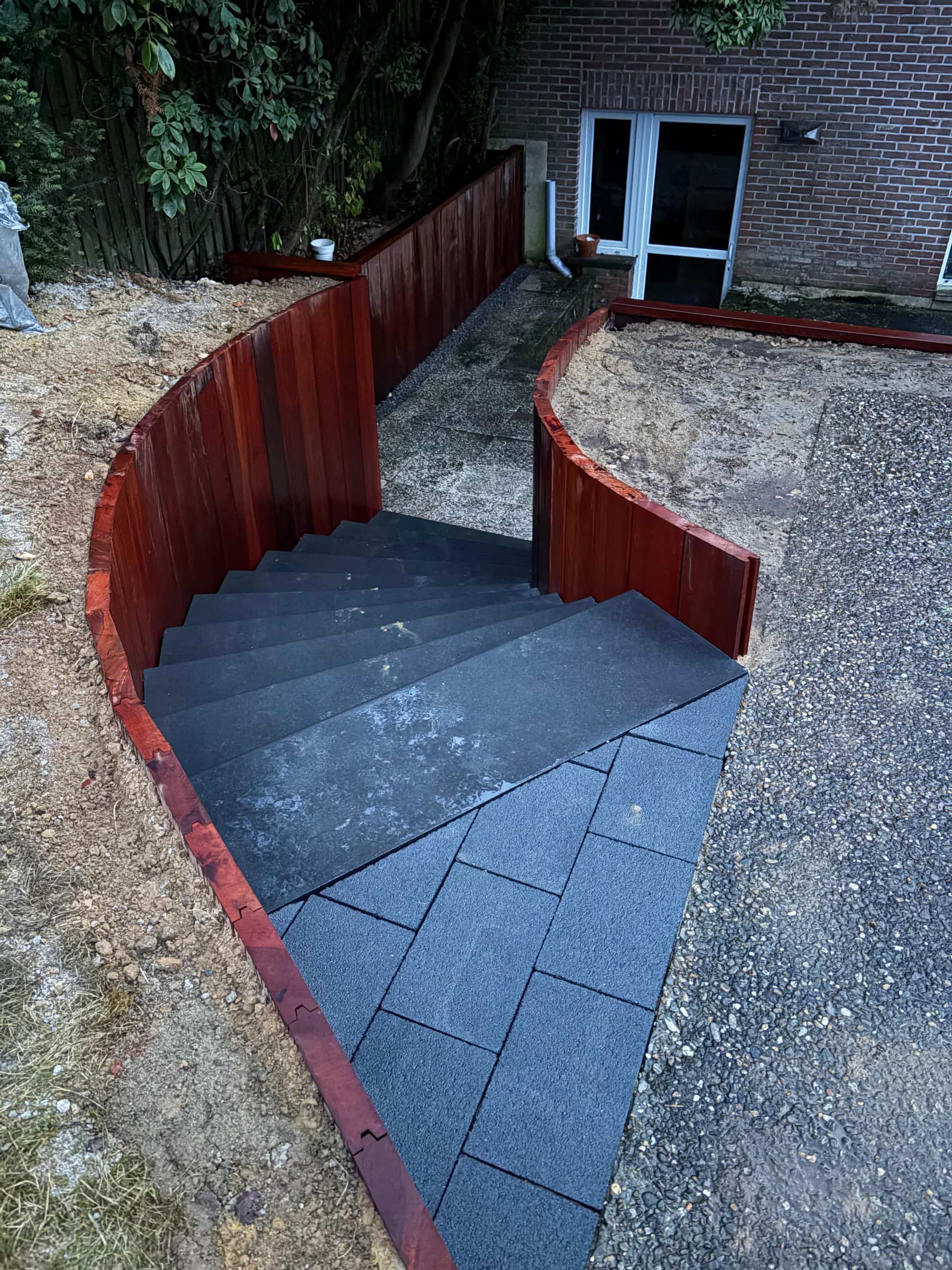 Réalisation jardin Renoday en Brabant wallon